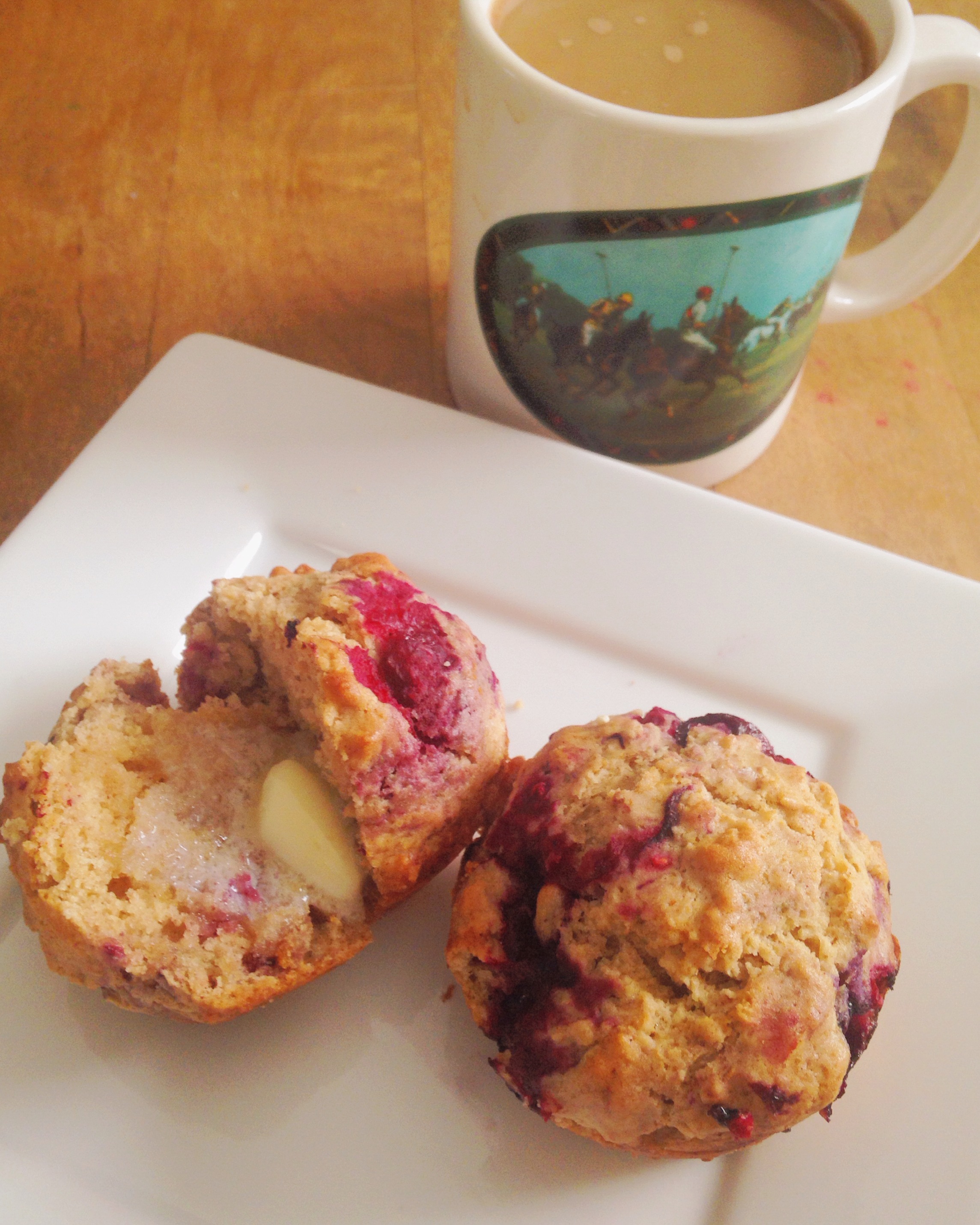 Frozen Berry Muffins